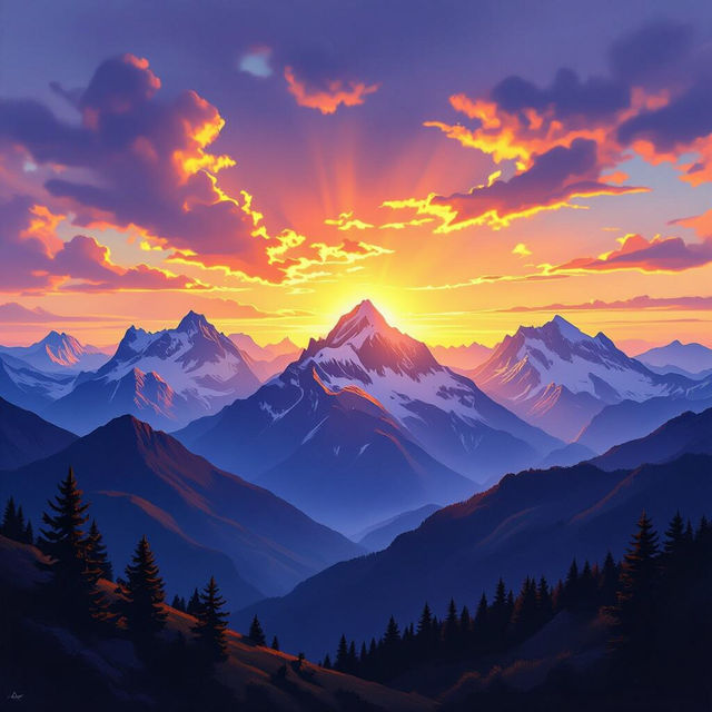 AI-Generated Landscape Pictures gallery