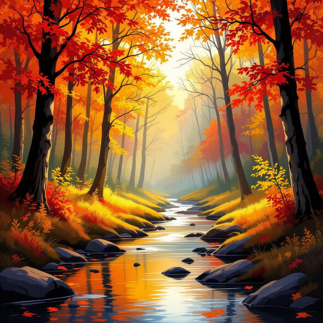 Autumn Aesthetic Wallpapers - Made With AI gallery