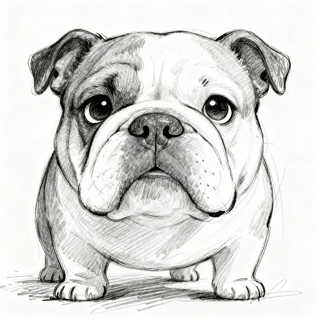 Bulldog Drawings gallery
