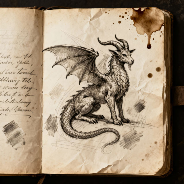 Notebook Drawings - AI Generated gallery