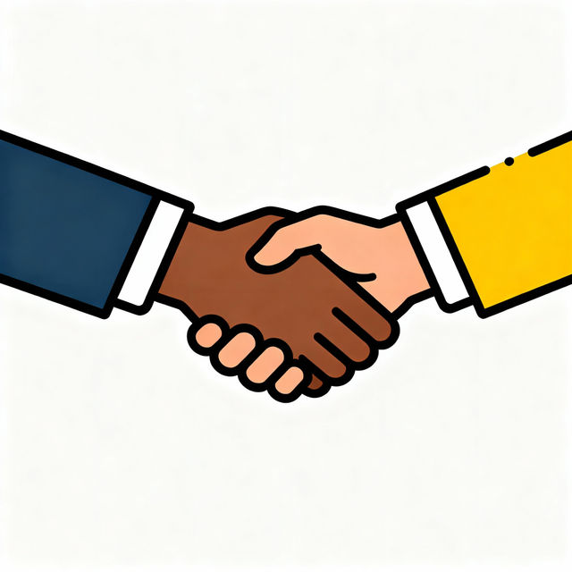 Handshake Clip Art - Made With AI gallery