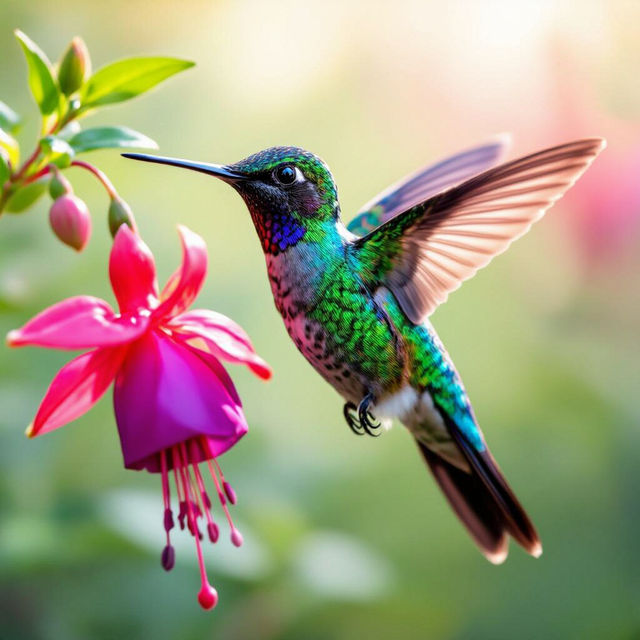 Hummingbird Pictures - Made With AI gallery