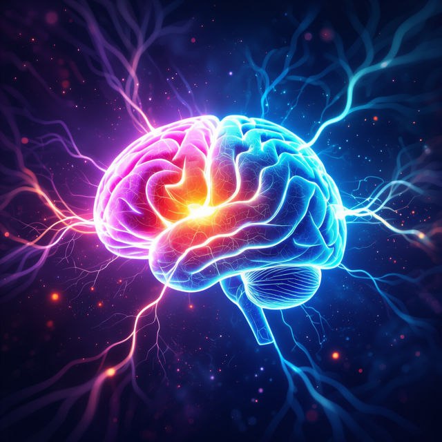 AI Brain Art gallery