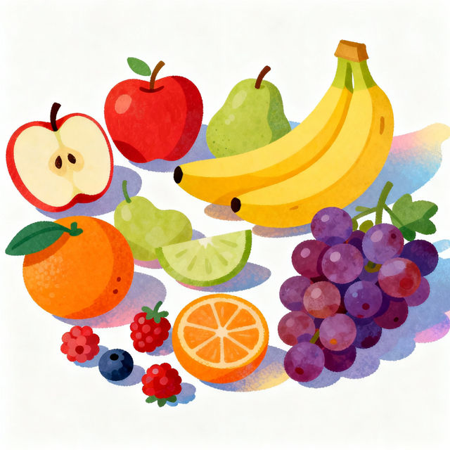 Drawings Of Fruit gallery