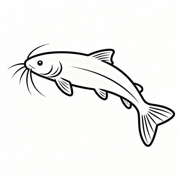 Easy Catfish Drawings gallery