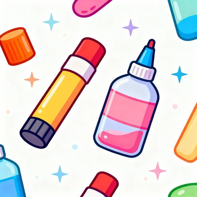 Glue Clip Art - Made With AI gallery