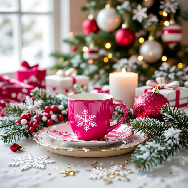Pink Preppy Christmas Wallpapers gallery