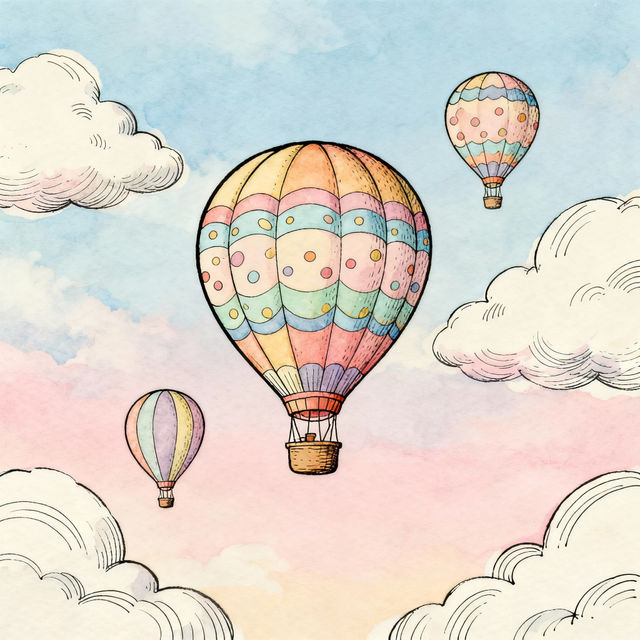 Balloon Drawings - Made With AI gallery