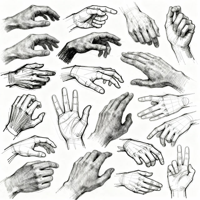 Hand References Drawing gallery