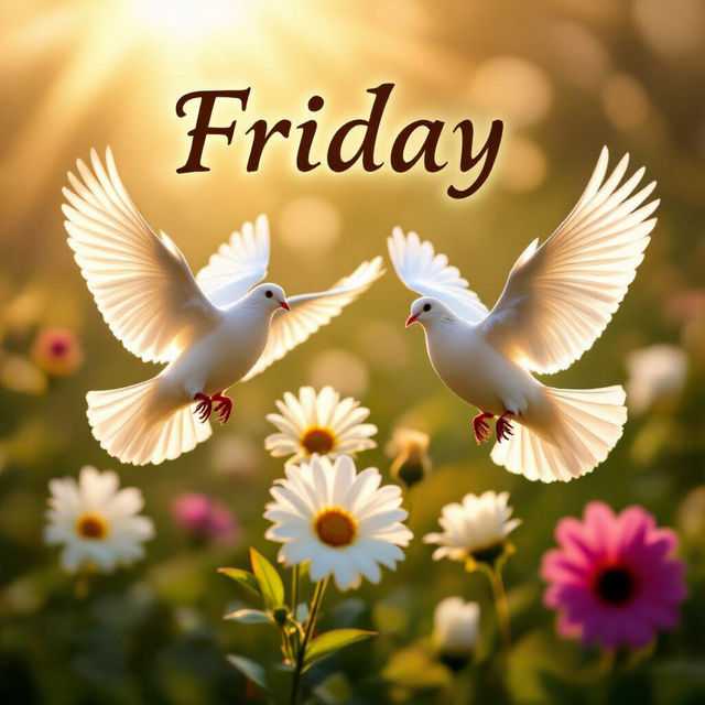 AI-Generated Friday Blessings Images gallery