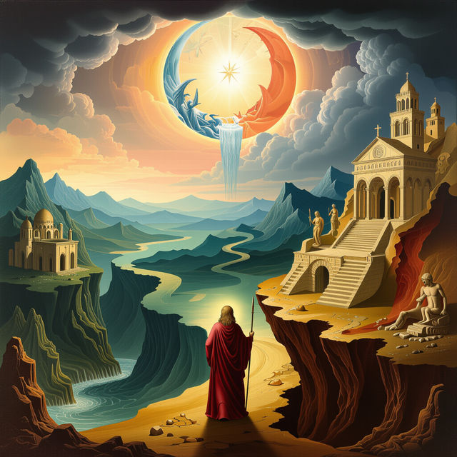 Divine Comedy Art - AI Generated gallery