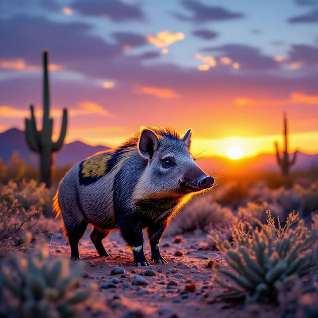 Javelina Pictures - Made With AI gallery