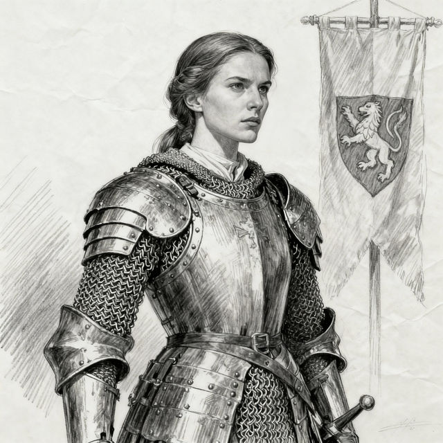 Joan of Arc Drawings gallery