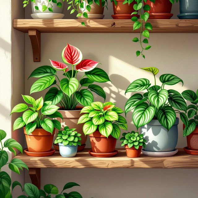 Peperomia Plant Images - AI Generated gallery