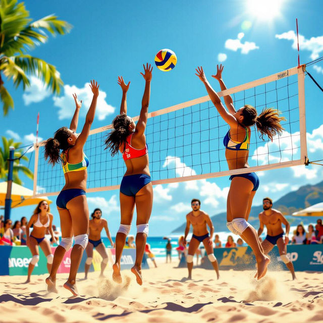 Volleyball Pictures - Made With AI gallery