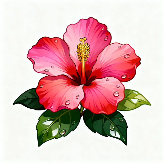 Hibiscus Flower Clip Art gallery
