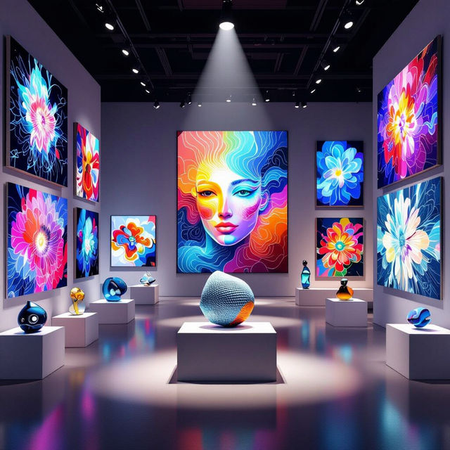 Sell AI Art gallery