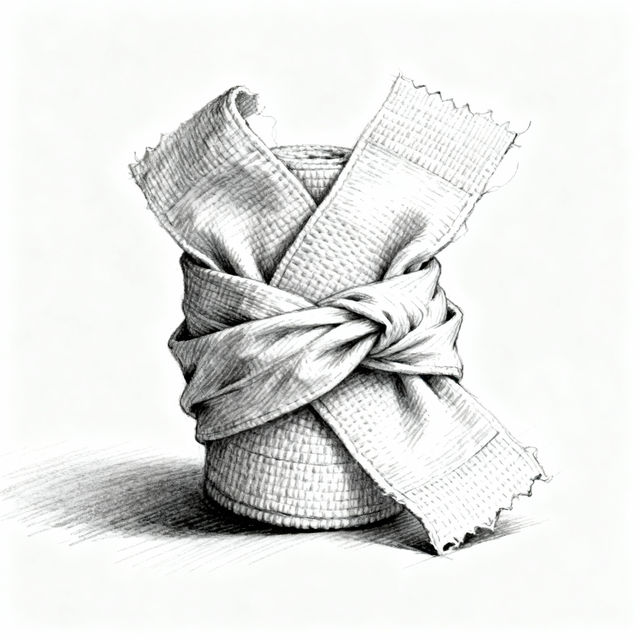 Bandage Drawings - AI Generated Art gallery
