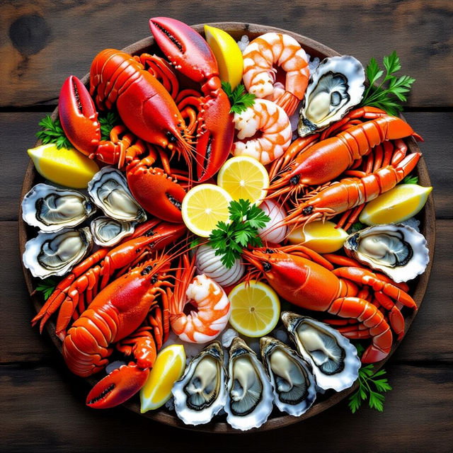 Seafood Images - Created with AI gallery