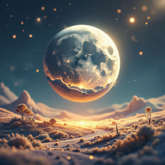 Mini Moon Pictures - AI Generated gallery