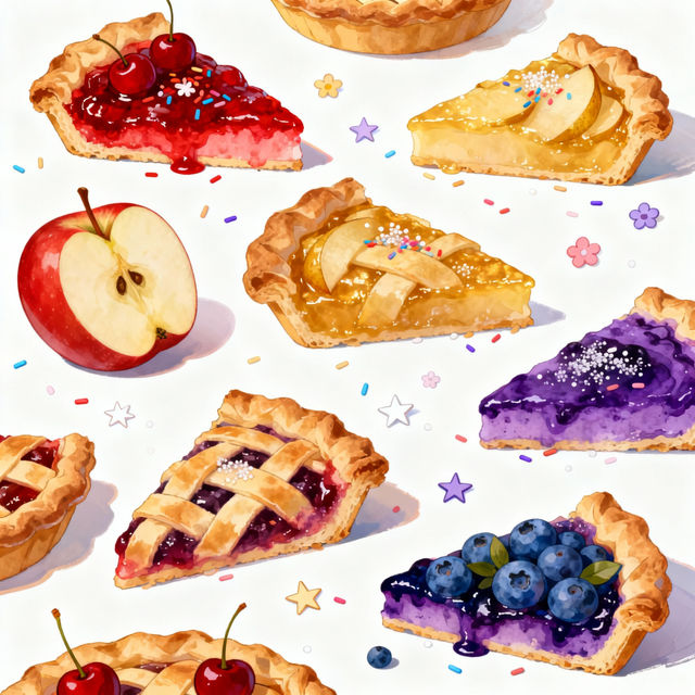 Pie Clip Art - Made With AI gallery