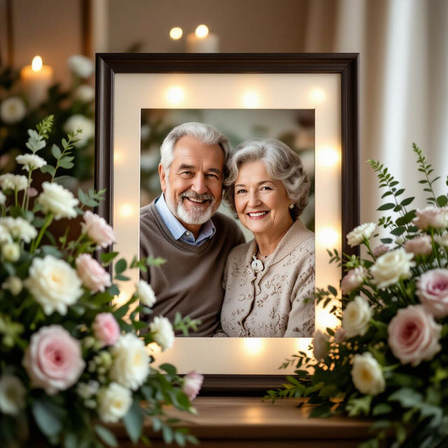Funeral Picture Display Ideas gallery