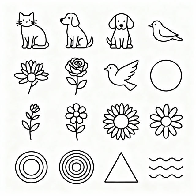 Easy To Trace Drawings gallery