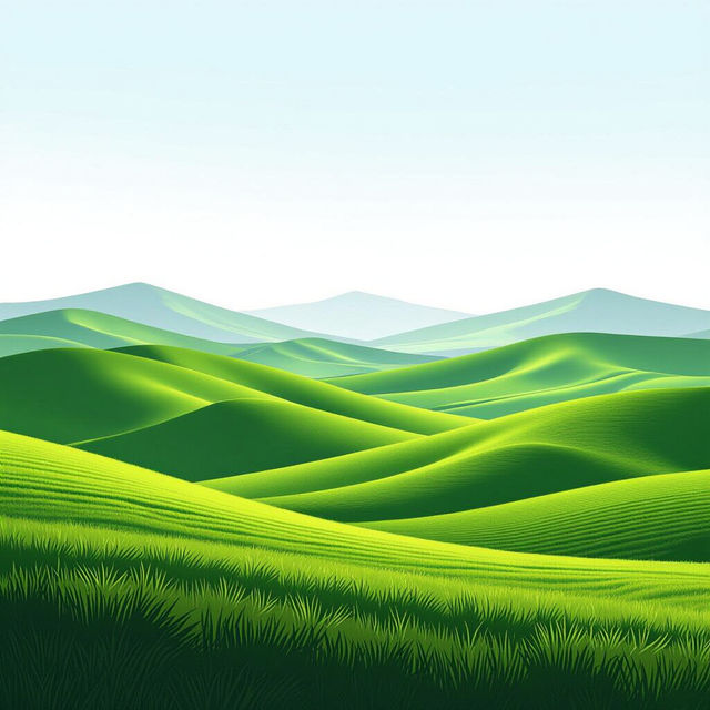 White and Green Wallpaper - AI Generated gallery