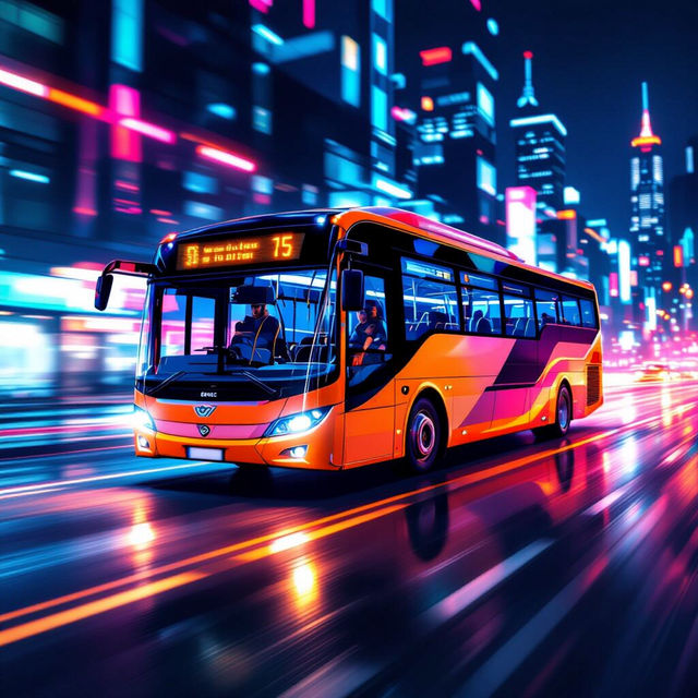 Bus Images - Created With AI gallery