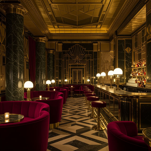 Art Deco Bar Designs gallery