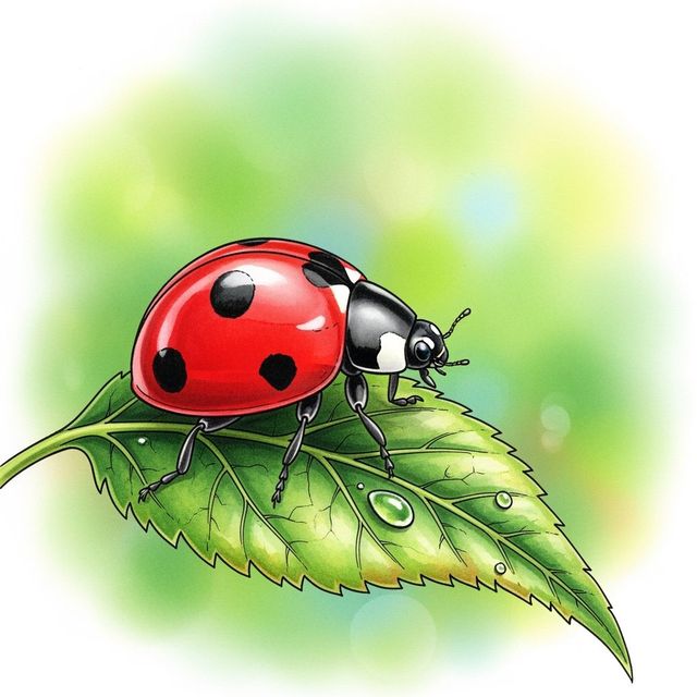AI Ladybug Drawings Gallery gallery