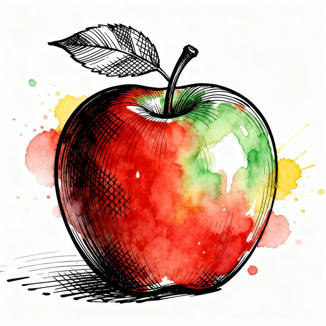 Drawing Apple Art gallery