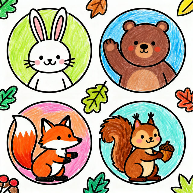 Animal Pictures To Color gallery