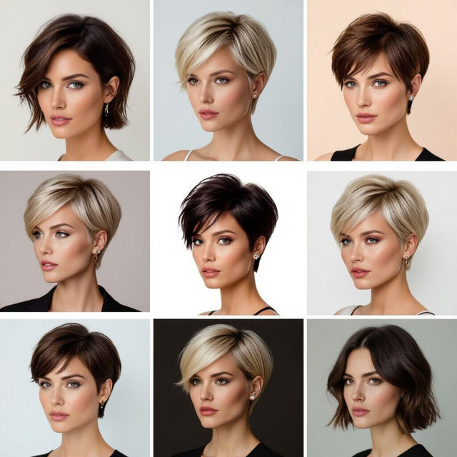 Images Of Short Haircuts gallery
