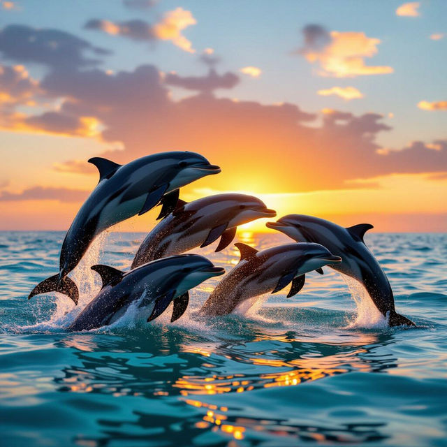 Dolphins Images - Made With AI gallery