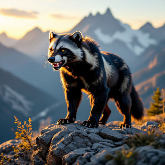 Pictures Of Wolverines - AI Generated gallery
