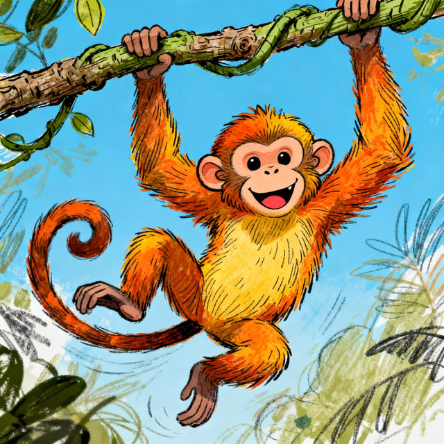 Drawing A Monkey gallery