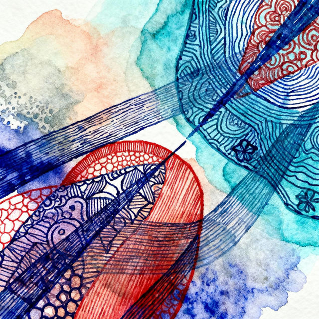 Paint Pen Art - AI Generated gallery