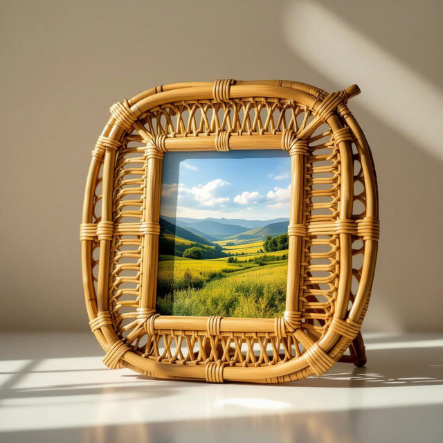 Rattan Picture Frames - AI Generated gallery