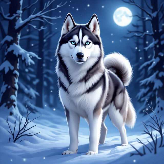 Husky Images - AI Generated gallery