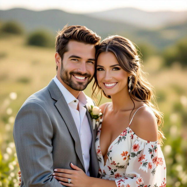 Engagement Pictures Outfits - AI Generated gallery