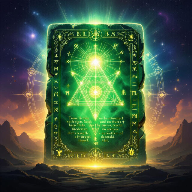 Pictures Of The Emerald Tablets gallery