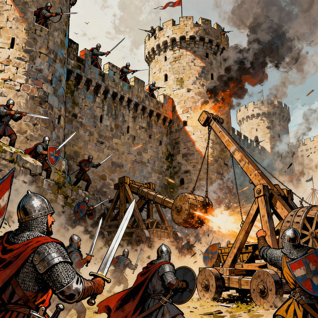 Siege Drawings - AI Generated Art gallery