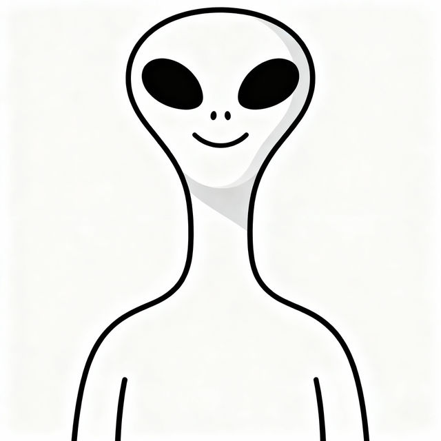 Simple Alien Drawings - AI Generated Art gallery