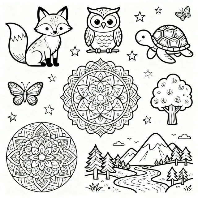 Drawings For Coloring gallery