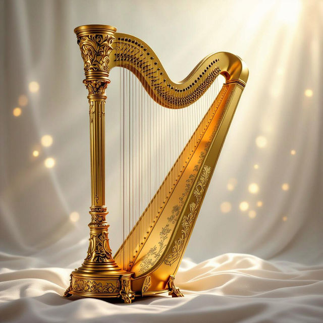 Pictures Of A Harp - Made With AI gallery