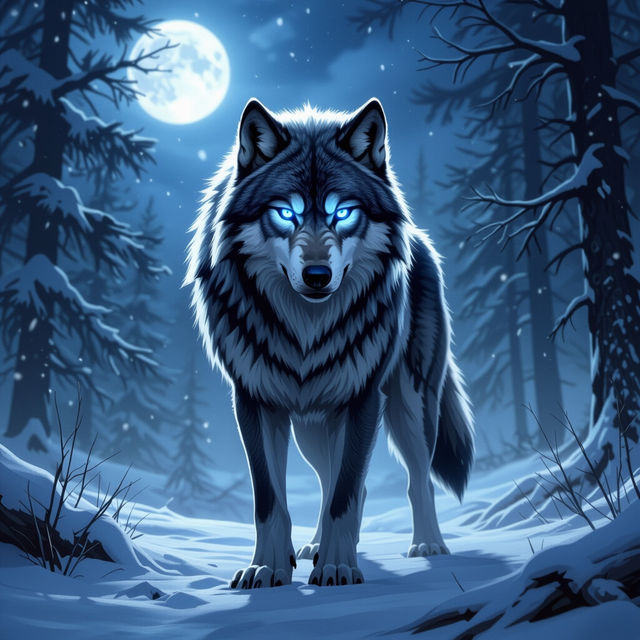 Dire Wolf Images - Created with AI gallery
