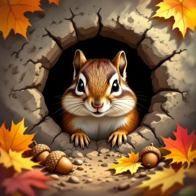 Pictures of Chipmunk Holes gallery