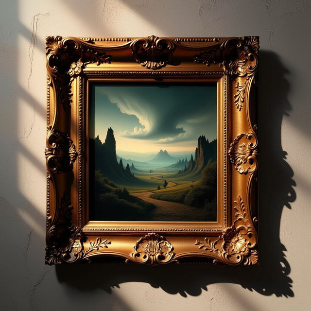 Deep Picture Frames - AI Generated gallery
