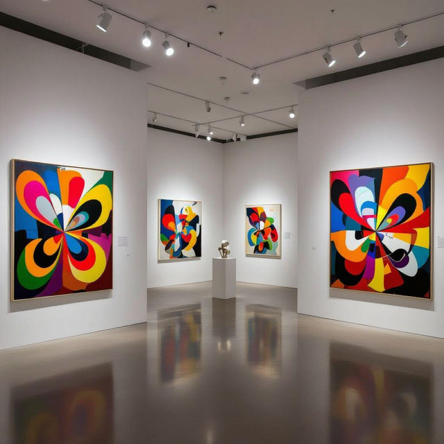 Intuit Art Museum Inspired Art gallery